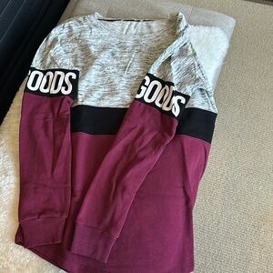 brand new never wore dry goods crew neck